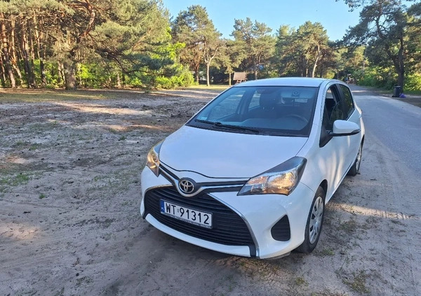Toyota Yaris cena 38500 przebieg: 74800, rok produkcji 2015 z Warszawa małe 211
